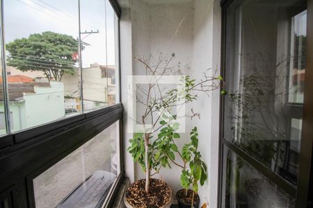 Varanda de apartamento à venda com 2 quartos, 76m² em Nova Gerti, São Caetano do Sul