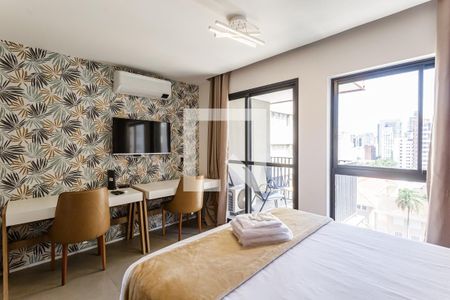 Studio de kitnet/studio para alugar com 1 quarto, 32m² em Indianópolis, São Paulo