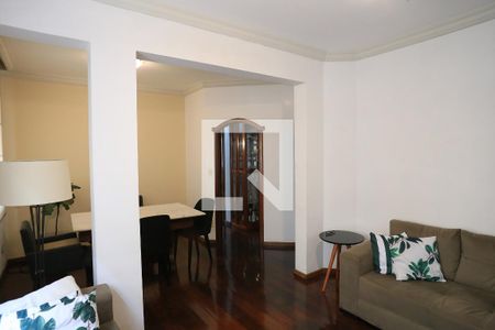 Sala de apartamento à venda com 3 quartos, 115m² em Cidade Nova, Belo Horizonte