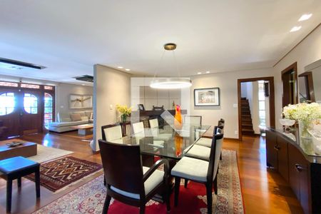 Sala de Jantar de casa à venda com 5 quartos, 550m² em Mangabeiras, Belo Horizonte