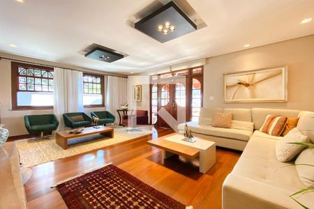 Sala de casa à venda com 5 quartos, 550m² em Mangabeiras, Belo Horizonte