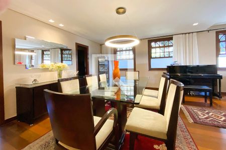 Sala de Jantar de casa à venda com 5 quartos, 550m² em Mangabeiras, Belo Horizonte