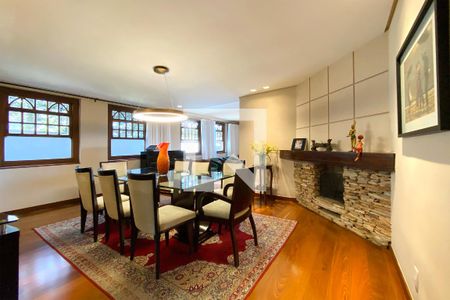 Sala de Jantar de casa à venda com 5 quartos, 550m² em Mangabeiras, Belo Horizonte