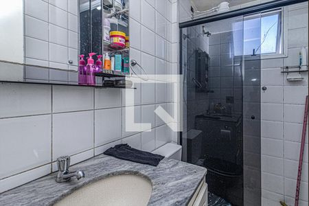 banheiro social_1 de apartamento à venda com 3 quartos, 62m² em Vila das Merces, São Paulo