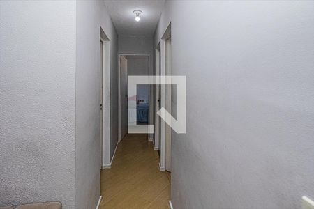 corredor para os cômodos_1 de apartamento à venda com 3 quartos, 62m² em Vila das Merces, São Paulo