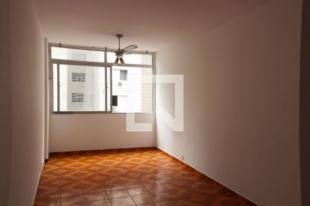 Sala de apartamento para alugar com 2 quartos, 66m² em Gonzaga, Santos