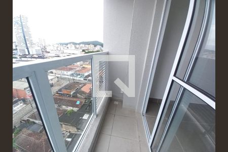 Varanda da Sala de apartamento para alugar com 2 quartos, 40m² em Catiapoã, São Vicente