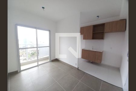 Sala de apartamento para alugar com 2 quartos, 40m² em Catiapoã, São Vicente