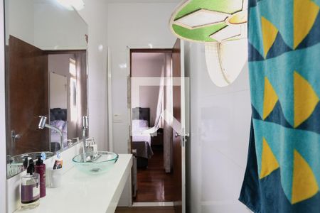 Banheiro da Suíte de apartamento à venda com 3 quartos, 90m² em Santa Ines, Belo Horizonte