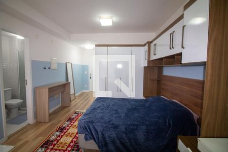 Sala / Quarto - Studio de kitnet/studio para alugar com 1 quarto, 33m² em Itaim Bibi, São Paulo