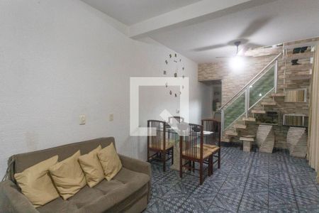 Sala de casa à venda com 1 quarto, 125m² em Balneário São Francisco, Diadema