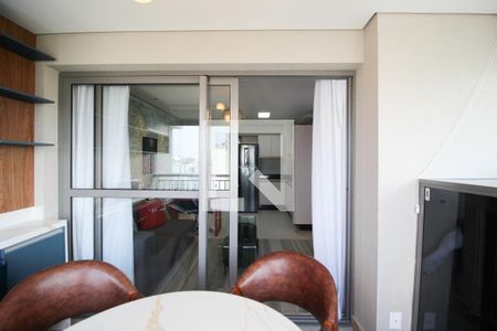 Varanda de kitnet/studio para alugar com 1 quarto, 41m² em Planalto Paulista, São Paulo