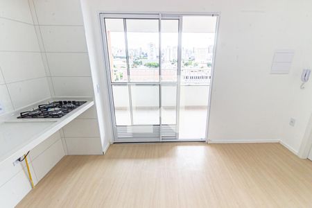 Sala/Cozinha de apartamento para alugar com 1 quarto, 69m² em Mooca, São Paulo