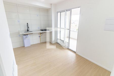 Sala/Cozinha de apartamento para alugar com 1 quarto, 69m² em Mooca, São Paulo