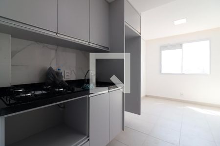Sala/Cozinha e Área de Serviço de apartamento para alugar com 2 quartos, 33m² em Vila Ré, São Paulo