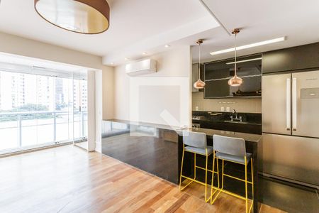 Sala de apartamento para alugar com 1 quarto, 125m² em Vila Nova Conceição, São Paulo