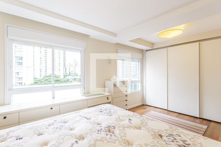 Quarto Suíte de apartamento para alugar com 1 quarto, 125m² em Vila Nova Conceição, São Paulo