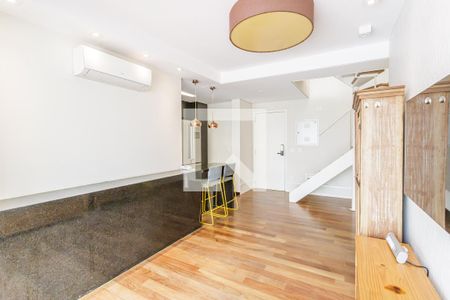 Sala de apartamento para alugar com 1 quarto, 125m² em Vila Nova Conceição, São Paulo