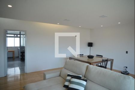 Sala de apartamento para alugar com 4 quartos, 191m² em Vila Valparaíso, Santo André