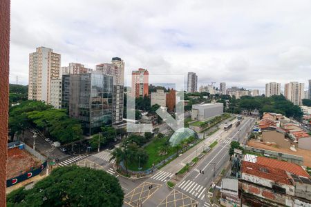 Studio - Vista de kitnet/studio para alugar com 0 quarto, 27m² em Santo Amaro, São Paulo