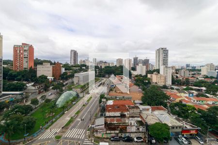Studio - Vista de kitnet/studio para alugar com 0 quarto, 27m² em Santo Amaro, São Paulo