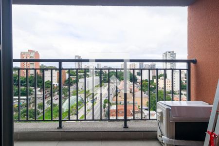 Studio - Varanda de kitnet/studio para alugar com 0 quarto, 27m² em Santo Amaro, São Paulo