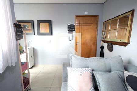 Sala de apartamento à venda com 2 quartos, 87m² em Parque Erasmo Assunção, Santo André