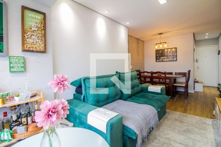 Sala de apartamento para alugar com 2 quartos, 70m² em Jardim Analia Franco, São Paulo