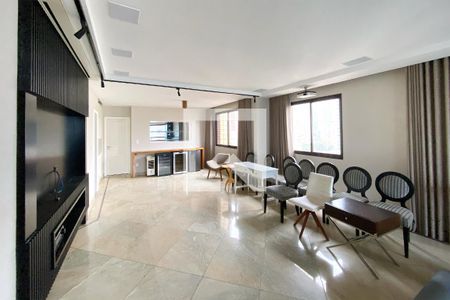 Sala de apartamento para alugar com 4 quartos, 210m² em Funcionários, Belo Horizonte