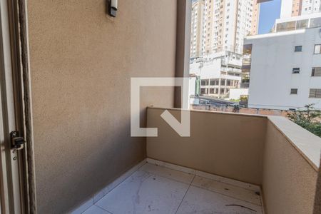 Varanda na Sala de apartamento para alugar com 3 quartos, 95m² em Sagrada Família, Belo Horizonte