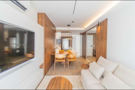 Sala de apartamento para alugar com 1 quarto, 45m² em Auxiliadora, Porto Alegre