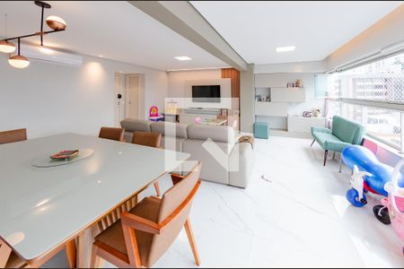 Sala de apartamento à venda com 4 quartos, 142m² em Buritis, Belo Horizonte