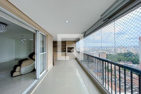 Varanda da Sala de apartamento à venda com 4 quartos, 186m² em Mooca, São Paulo