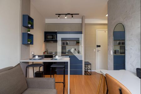 Sala de apartamento à venda com 1 quarto, 24m² em Bela Vista, São Paulo