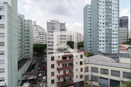 Vista da Sala de apartamento à venda com 1 quarto, 24m² em Bela Vista, São Paulo