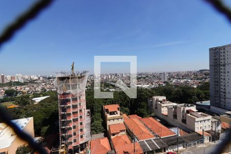 Vista da Sacada da Sala de apartamento para alugar com 2 quartos, 55m² em Vila Príncipe de Gales, Santo André