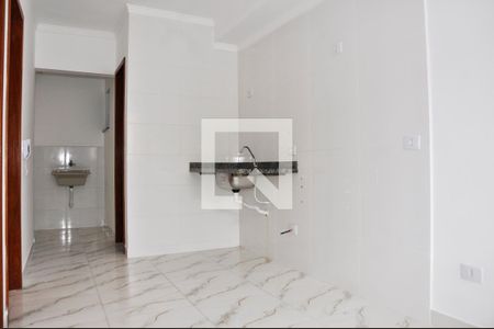 Detalhe - Sala e Cozinha de apartamento para alugar com 1 quarto, 65m² em São Domingos, São Paulo