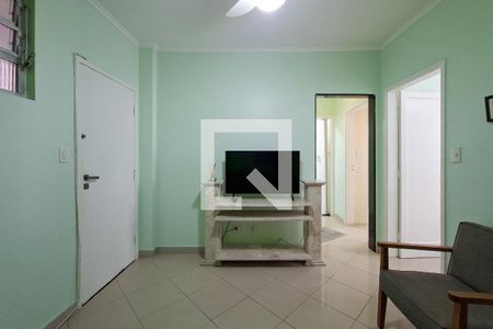 Sala de apartamento para alugar com 2 quartos, 50m² em Cidade Ocian, Praia Grande