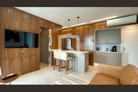 Sala de apartamento para alugar com 2 quartos, 66m² em Pinheiros, São Paulo