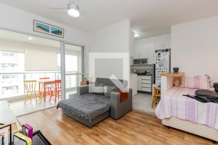 Sala de apartamento para alugar com 2 quartos, 74m² em Campo Belo, São Paulo