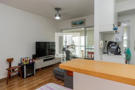 Sala de apartamento para alugar com 2 quartos, 74m² em Campo Belo, São Paulo
