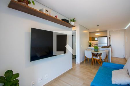 Sala de apartamento para alugar com 2 quartos, 50m² em Vila Leopoldina, Santo André