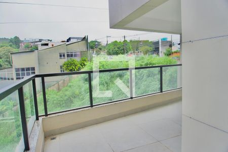 Sala - Varanda de apartamento à venda com 3 quartos, 105m² em Buritis, Belo Horizonte