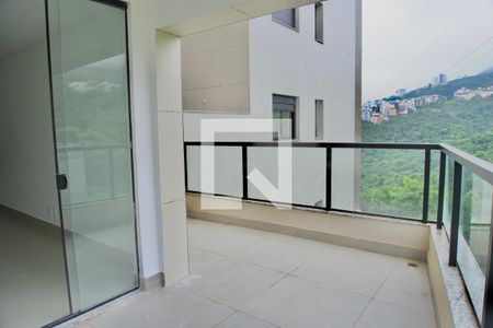 Sala - Varanda de apartamento à venda com 3 quartos, 105m² em Buritis, Belo Horizonte