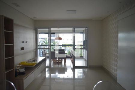 Sala de apartamento para alugar com 4 quartos, 139m² em Vila Gilda, Santo André