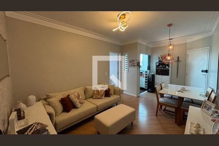 Sala - Sala de Jantar  de apartamento à venda com 2 quartos, 75m² em Jardim Bela Vista, Santo André