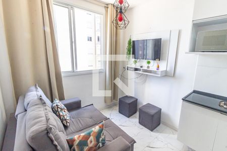 Sala/Cozinha de apartamento para alugar com 1 quarto, 25m² em Belenzinho, São Paulo