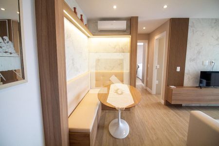 Sala de Jantar de apartamento à venda com 2 quartos, 63m² em Vila Cruzeiro, São Paulo
