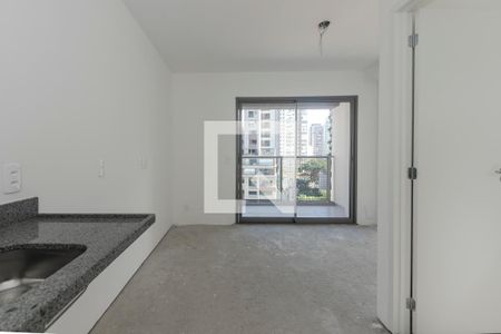 Studio de kitnet/studio para alugar com 1 quarto, 25m² em Santo Amaro, São Paulo
