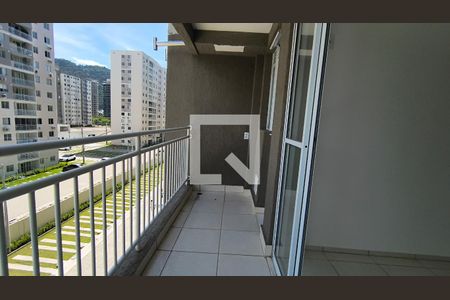 Varanda  de apartamento para alugar com 2 quartos, 54m² em Barra Olímpica, Rio de Janeiro